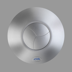Bathroom Fans Light on Electrics Extractor Fans Airflow Icon 15 Extractor Fan Silver