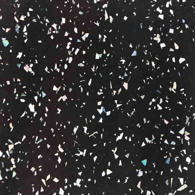 Durapanel Black Sparkle 1200mm S/E Bathroom Wall Panel By JayLux