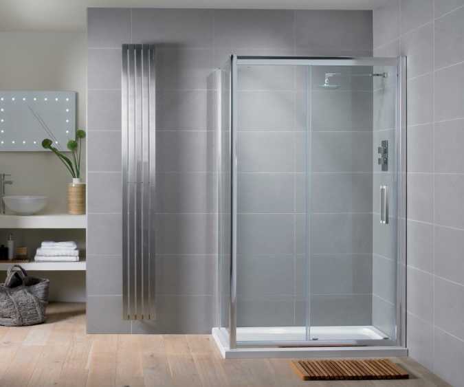 Aquadart Venturi 8 1100mm Sliding Shower Door 