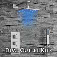Dual Outlet Concealed Shower Kits