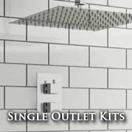 Single Head Concealed Shower Kits