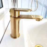 Ottone Brass Bath Shower Filler Tap - Kartell