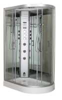 Vidalux Clearwater 1200 Steam Shower Pod - 1200 x 800mm - Right Handed