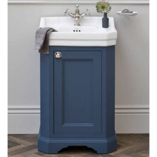 Bayswater 600mm 2-Door Traditional Basin Cabinet - Pointing White
