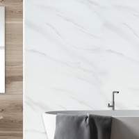 Splashpanel Premium Calacatta Marble Gloss PVC Wall Panel - SPRE01