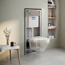 Villeroy & Boch Vipro Frame & Wall Hung Toilet Set 