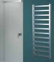 Redroom Baxx Chrome Designer Towel Radiator, 1400 x 500mm by Barwick