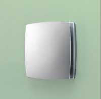 HIB Breeze Matt Silver Wall & Ceiling Mounted Timer & Humidity Sensor Bathroom Extractor Fan