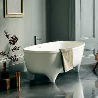 Clearwater Lacrima 1690 x 800 Natural Stone Freestanding Bath