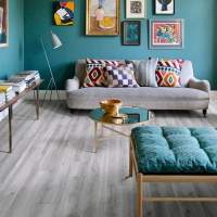 Clever Click Plus Smoked Oak Flooring 