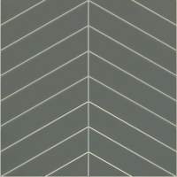 Dark Grey Chevron Reflect Tile Wall Panels