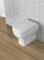 Scudo Deia Rimless Comfort Height Back to Wall Pan and Soft Close Seat