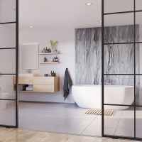 Splashpanel Light Grey Marble PVC Wall Panel - SPL03