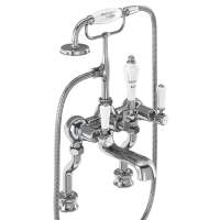 Burlington Anglesey Deck Mounted Bath Shower Mixer Tap - AN15