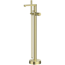 Scudo KOKO Brushed Brass Freestanding Bath Shower Mixer Tap