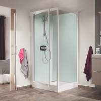 Kinedo Kineprime Glass Pivot Shower Enclosure - 800 x 800mm