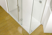 Kudos Pinnacle 8 1400mm Sliding Shower Door For Corner Installation