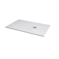 MX Minerals  1600 x 900mm Ice White Slate Effect Shower Tray