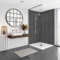 Durapanel Black Marble 1200mm Duralock T&G Bathroom Wall Panel By JayLux