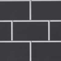 ProPlas Tile 250 Dark Grey Metro Tile PVC Wall Panels - PRT9