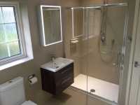HiB Qubic 50 LED Bathroom Mirror Cabinet - 46400