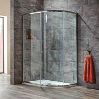 Scudo S8 1200 x 900mm Single Door Offset Quadrant Shower Enclosure