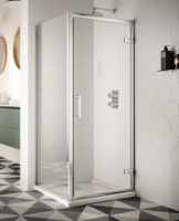 Sommer8 900mm Hinged Shower Door