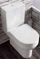 Scudo Porto Open Back Close Coupled Rimless Toilet