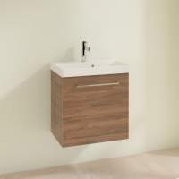 Villeroy & Boch Avento 580 Bathroom Vanity Unit With Basin  Crystal Black