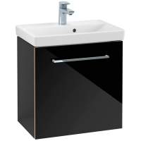 Villeroy & Boch Avento 530 Bathroom Vanity Unit With Basin  Crystal Black