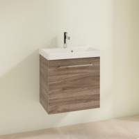 Villeroy & Boch Avento 580 Bathroom Vanity Unit With Basin  Crystal Grey