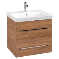 Villeroy & Boch Avento 580 Bathroom Vanity Unit With Basin  Oak Kansas