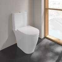 Whistle Closed Coupled Fully Shrouded Toilet & Soft Close Seat