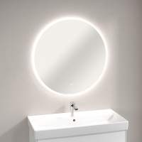 Halo Round LED Bathroom Mirror - 800mm