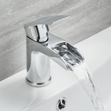 Balfron Waterfall Bath Shower Mixer Tap - Highlife Bathrooms