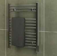 Eastbrook Biava 700 x 600 Chrome Dry Element Electric Towel Radiator