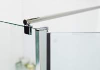 Roman Showers Select 400 Pivoting Deflector Panel 443mm Width (8mm Glass) 