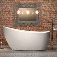 Charlotte Edwards Proteus 1550 x 780mm Modern Freestanding Bath