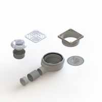 Abacus Elements Wetroom Shower Tray Installation Kit