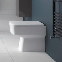Crest Back To Wall Toilet & Wrapover Soft Close Seat