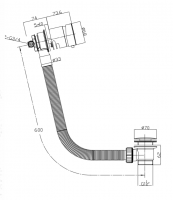 Scudo Muro Wall Mounted Basin Mixer Tap