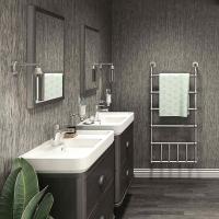 Washed Charcoal Showerwall Panels