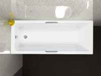 Beaufort Portland 1800 x 800 Single Ended Bath with Grips