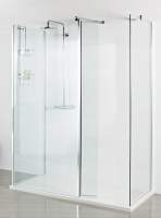 Roman Showers Select 300 Pivoting Deflector Panel 343mm Width (8mm Glass)