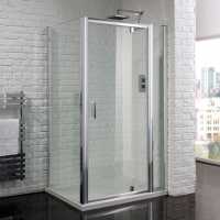 Relax 900mm Pivot Door Shower Enclosure