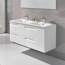 Holborn Bow Double Ended Freestanding Bath, White, Frontline Bathrooms