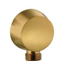 Niagara Round Shower Outlet - Brushed Brass