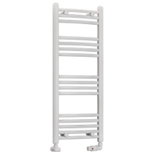 Eastbrook Wendover 1000 x 400mm White Curved Towel Radiator