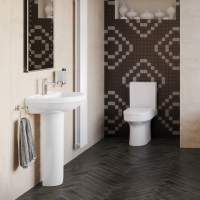 Burlington Matt Black Soft Closing Traditional Wood Toilet Seat - S48