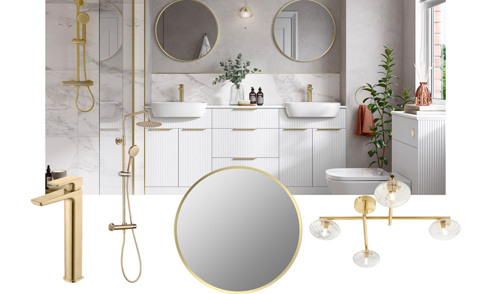 Brass Bathroom